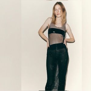 RHINESTONE MESH DRESS LIMITED EDITION